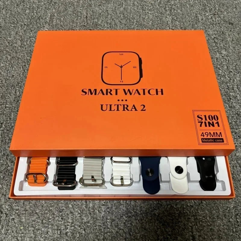 ULTRA SMARTWATCH + ΜΕ ΔΩΡΟ 7 ΛΟΥΡΑΚΙΑ